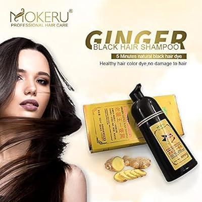 Ginger Black Hair Colour Shampoo
