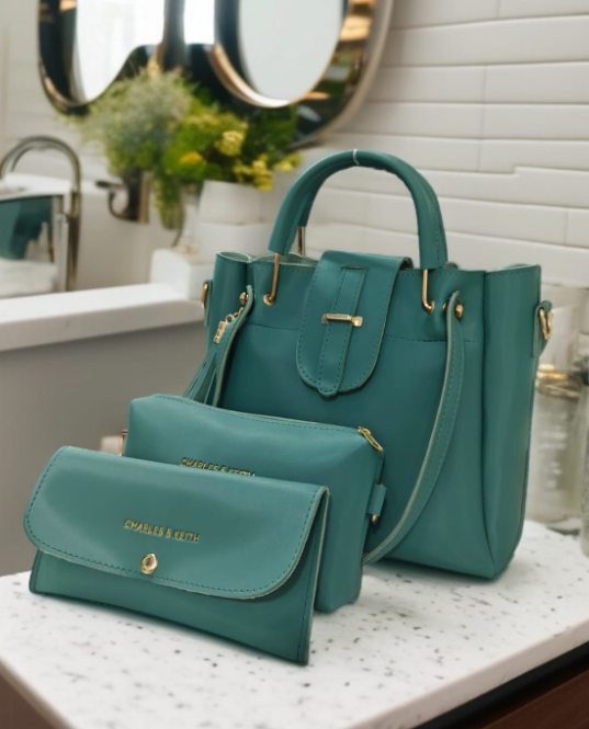 Uzma's 3 PC's Handbag