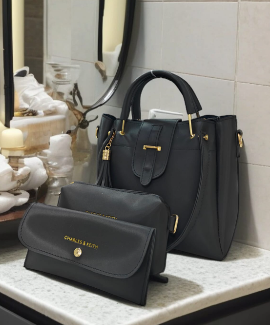 Uzma's 3 PC's Handbag