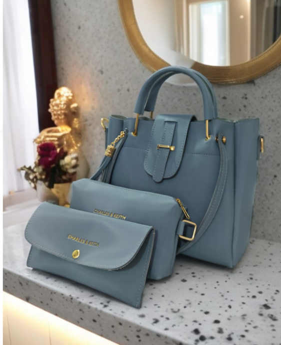 Uzma's 3 PC's Handbag