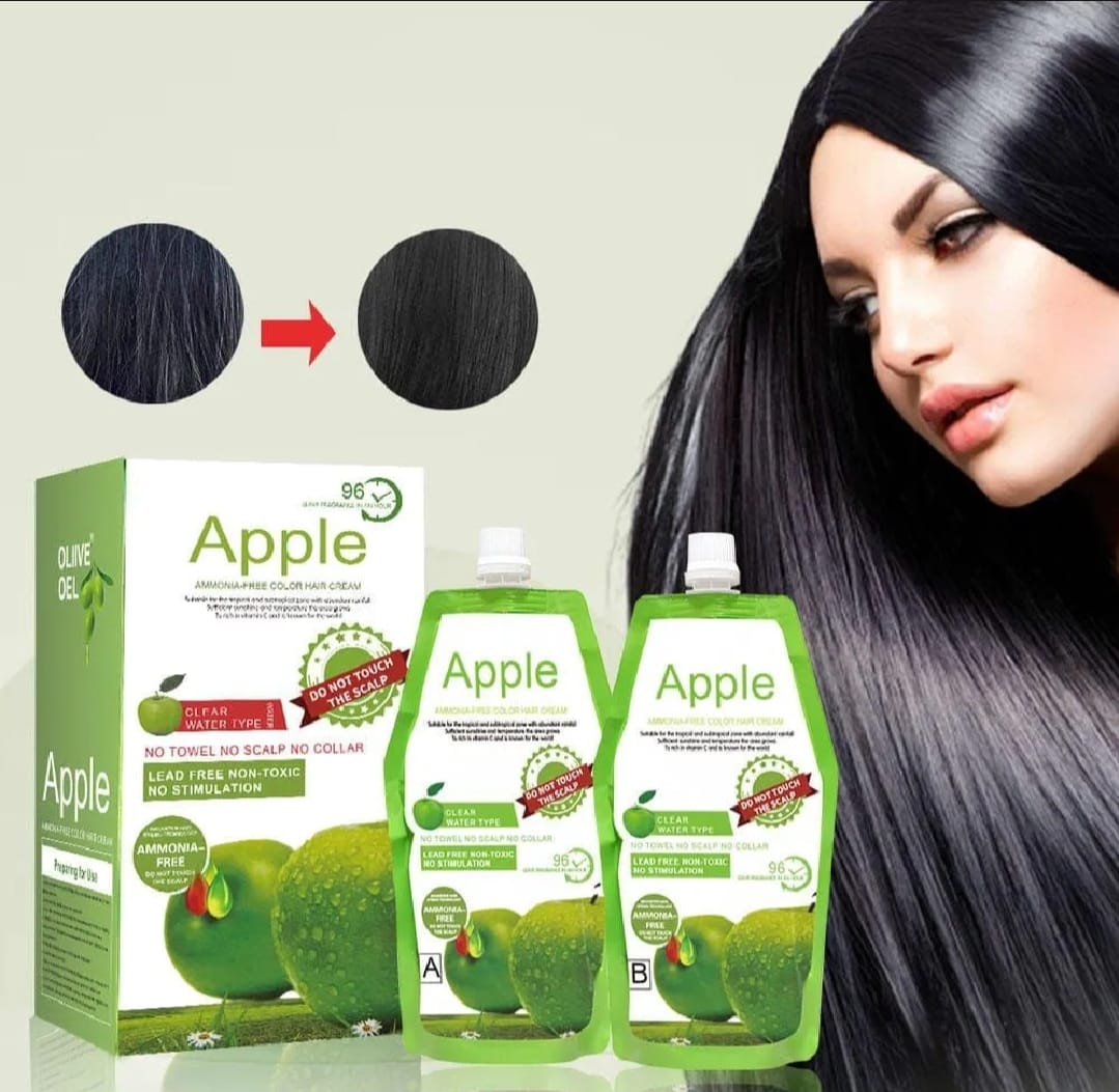 Apple Hair Color 200ml – Dark Brown
