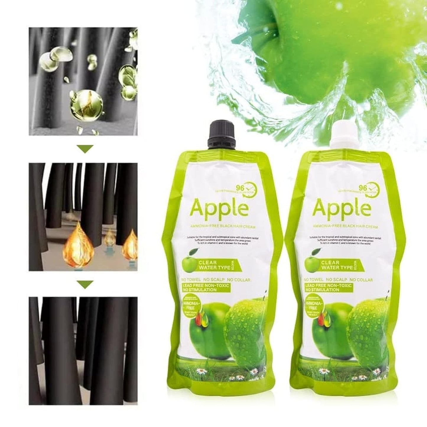 Apple Hair Color 200ml – Dark Brown